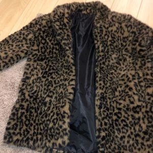 Cheetah fur jacket